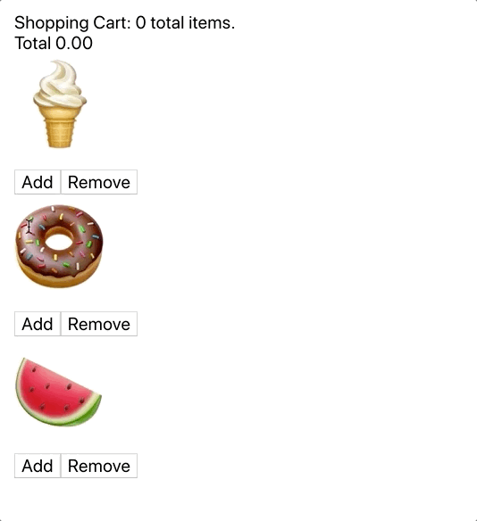 Remove items